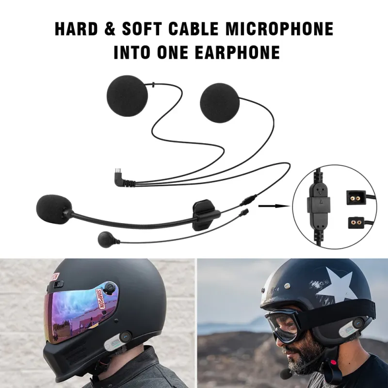 FreedConn Bluetooth Motorcycle Intercom Headset 5