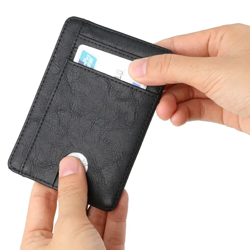 Slim RFID Blocking Leather Wallet 4