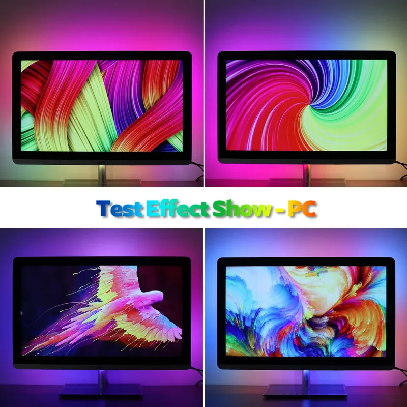 USB LED TV Backlight Strip Kit 5
