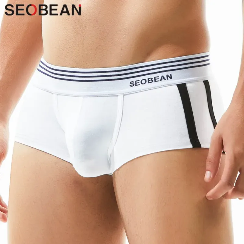 Men's Cotton Boxer Briefs - Low-Waist Stretch 3