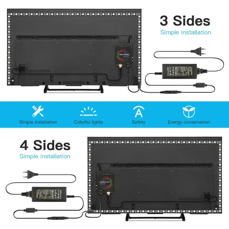 Android TV Backlight LED Strip Kit (1-5m) 3