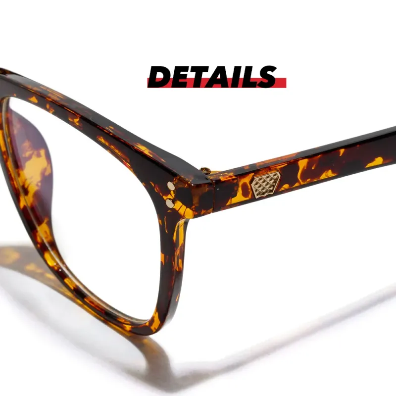 VIVIBEE Leopard Blue Light Glasses 4