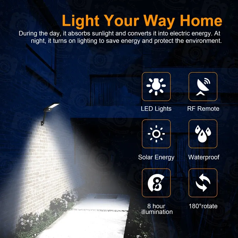 QLTEG Solar Motion Sensor Light 5