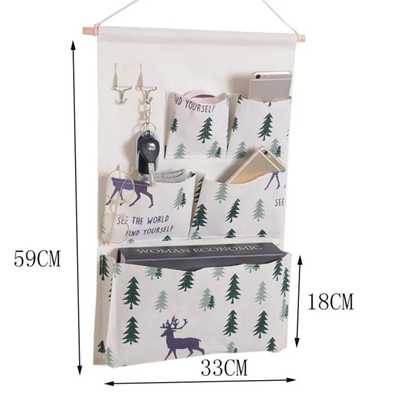 5-Pocket Wall Storage Organizer 4