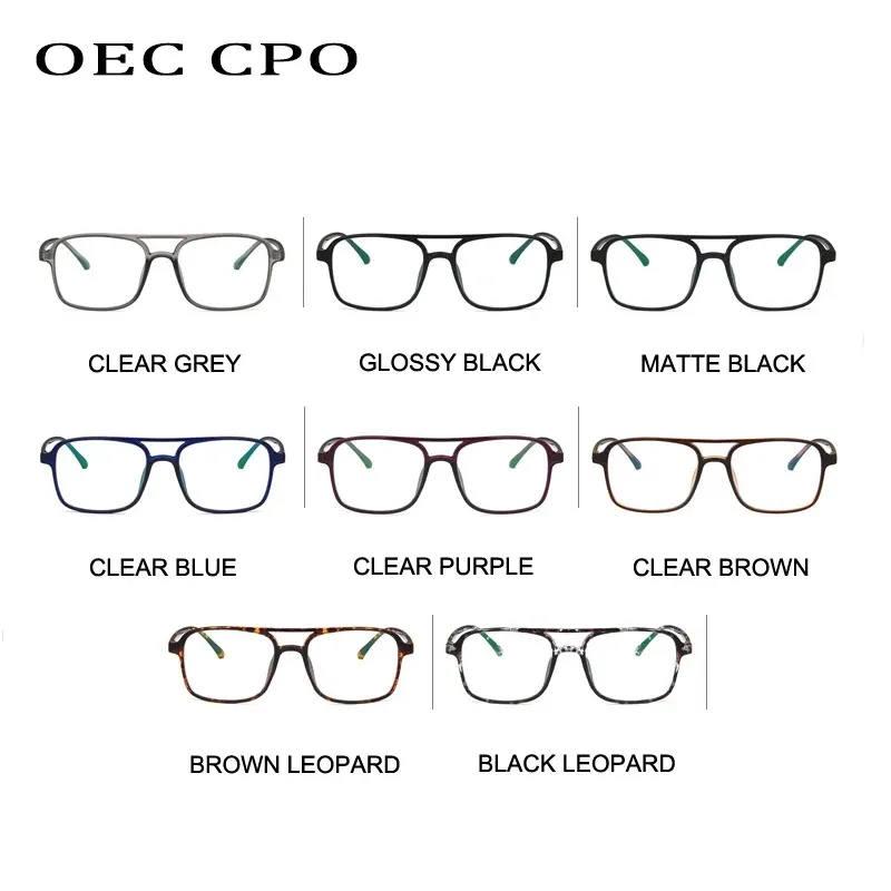 Men's Anti Blue Light Glasses O407 6