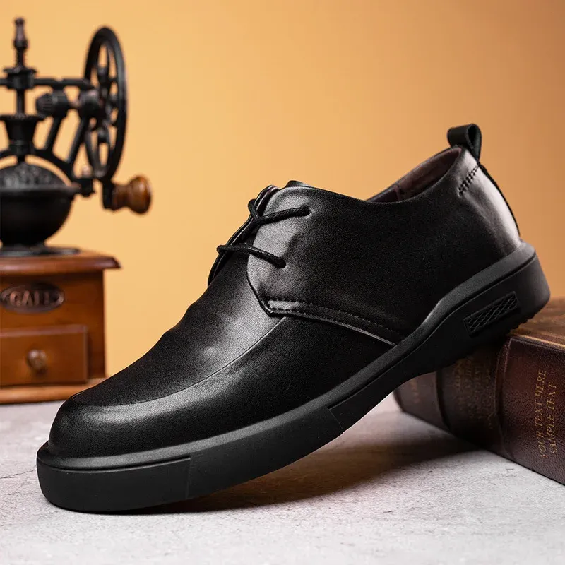 Men's Leather Oxford Dress Shoes Size 38-45 2