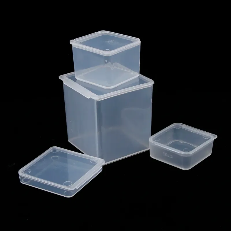 Clear Stackable Bead Storage Boxes 3