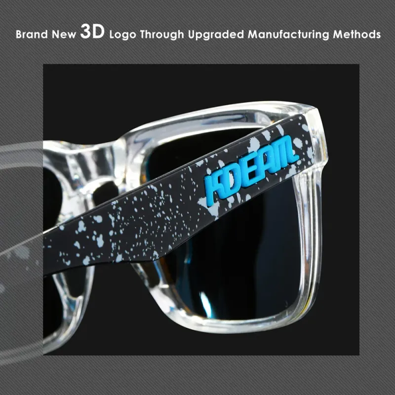 KDEAM Polarized Square Men's Sunglasses 5