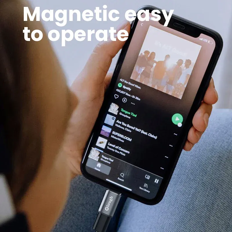 Elough Magnetic USB C to Lightning OTG Adapter 6
