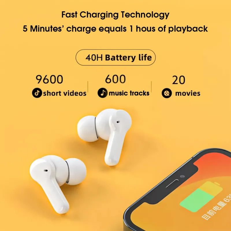 QCY T13 Wireless Earbuds with App Control 5