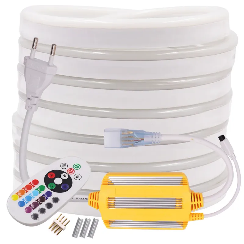 5050 RGB Neon LED Strip Light Remote 1