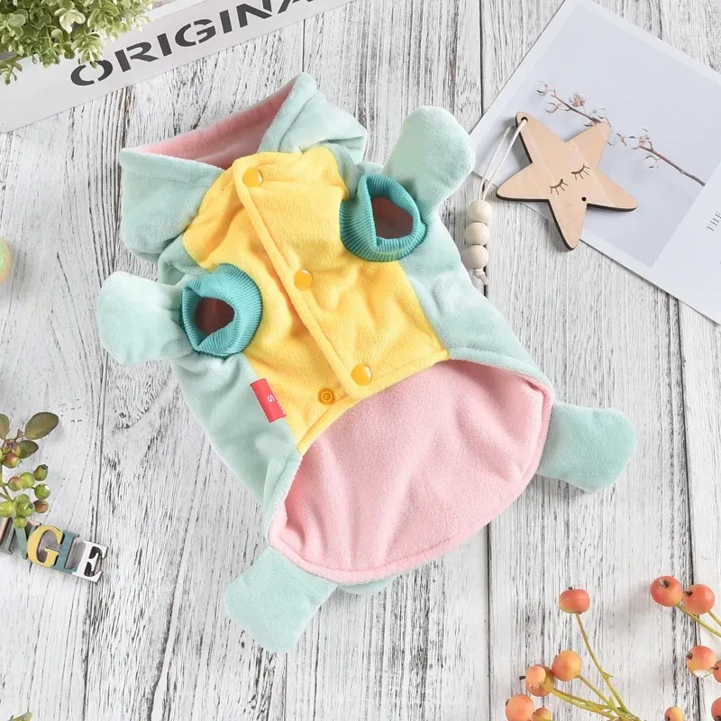 Turtle Halloween Pet Hoodie for Small Dogs & Cats 2