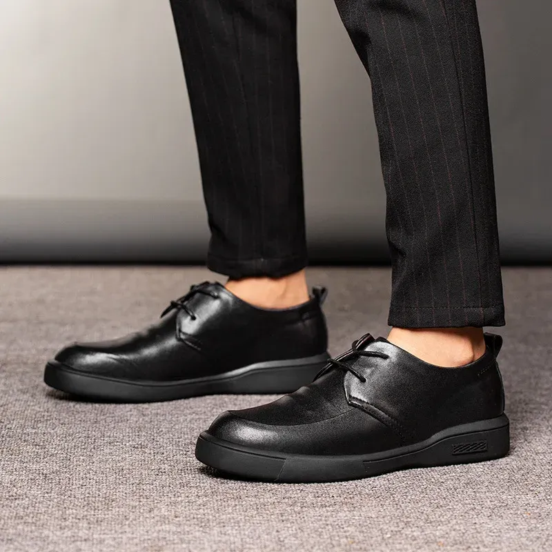 Men's Leather Oxford Dress Shoes Size 38-45 5
