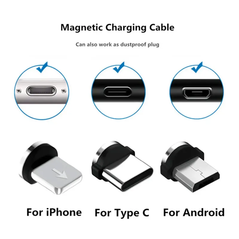 Magnetic Charger Plug - 8 Pin Fast Charging 2