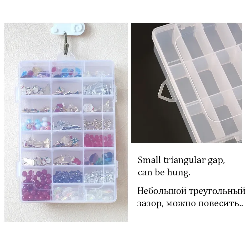 Transparent Jewelry Organizer Box 5