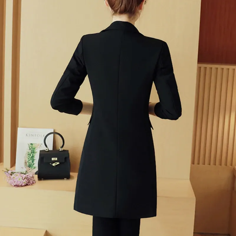 Plus Size 4XL Black Oversized Blazer 2