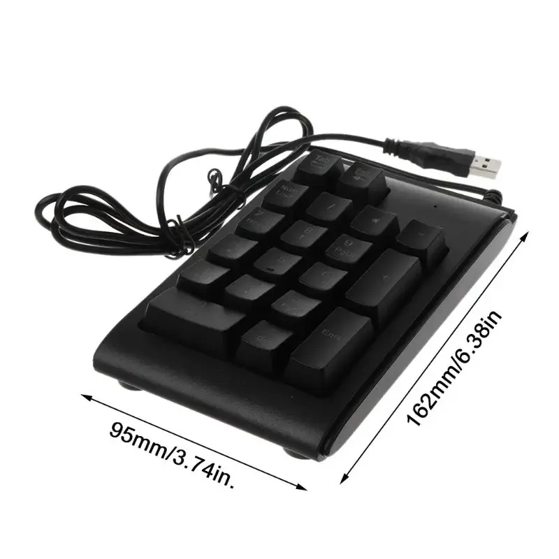 RGB Backlit Waterproof Numeric Keypad 6
