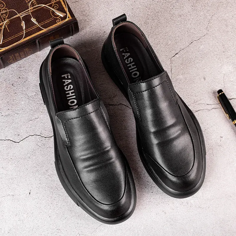 Men's Leather Oxford Dress Shoes Size 38-45 3