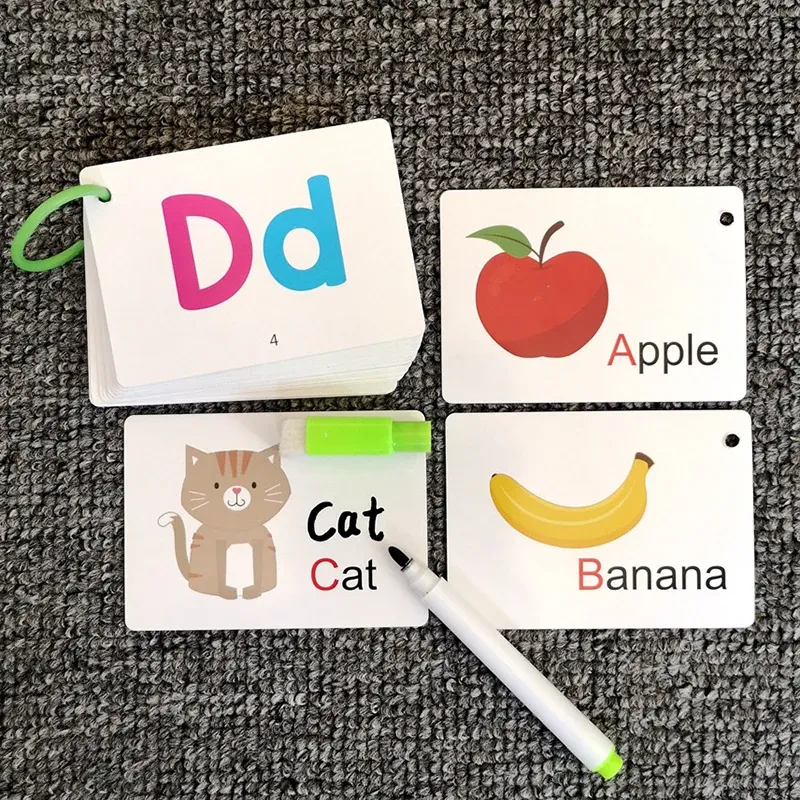 ABC Animal Flashcards with Pen Set 6