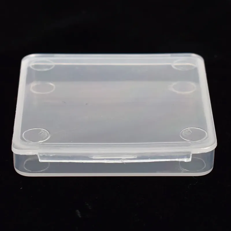 Clear Stackable Bead Storage Boxes 1