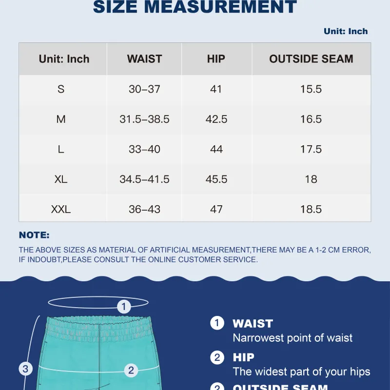 SURFCUZ Quick Dry Mens Swim Trunks 2