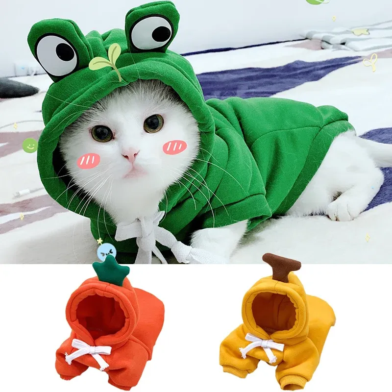 Winter Pet Hoodie Sweater Costume 1