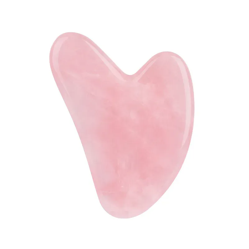 Rose Quartz Eternal Flower Jade Roller & Gua Sha Set 6