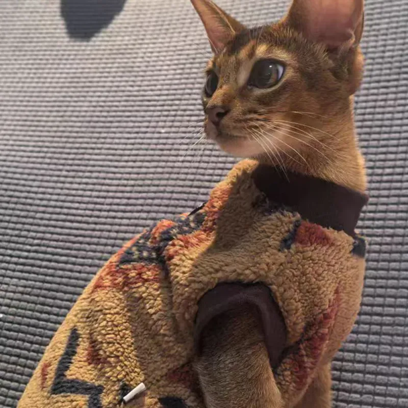 National Style Fleece Pet Sweater 4