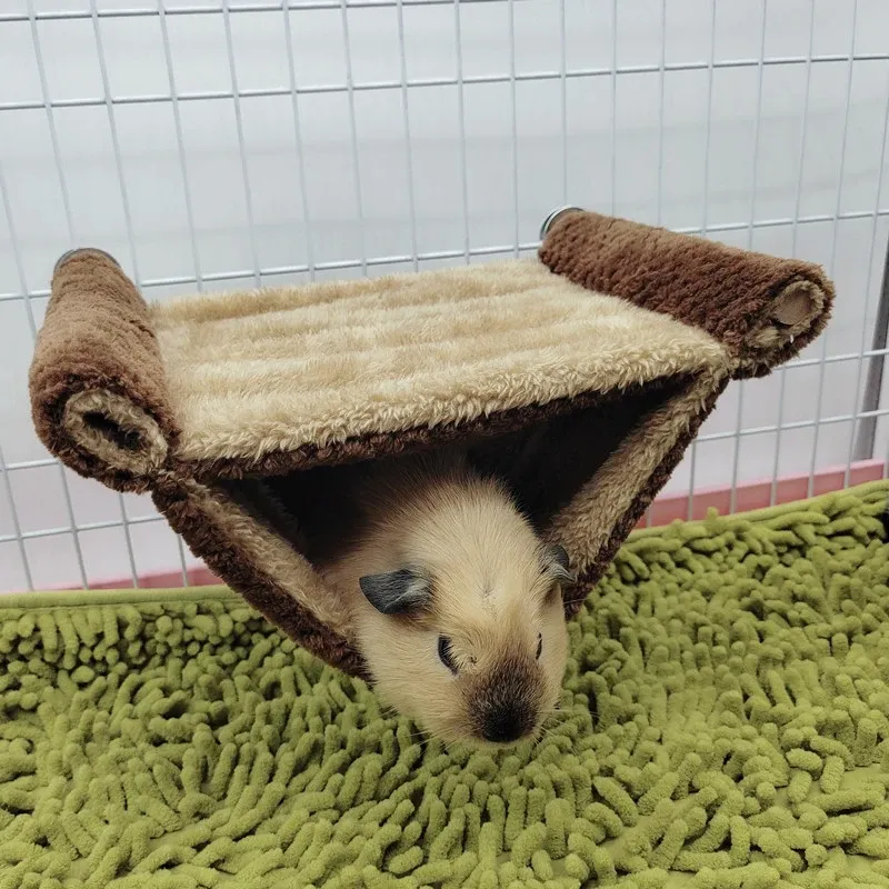 Plush Double Thick Hamster Hammock Bed 5