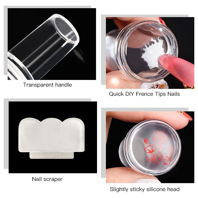 Silicone Nail Art Stamping Kit 3