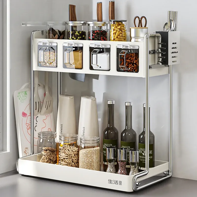 2-Layer Spice Rack Organizer 2