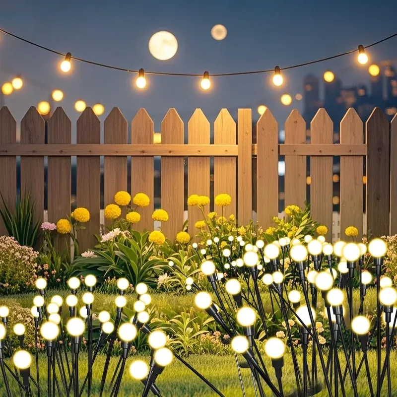 Solar Firefly Pathway Lights 4