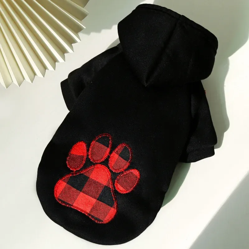 Winter Fleece Dog Hoodie with Hat 5