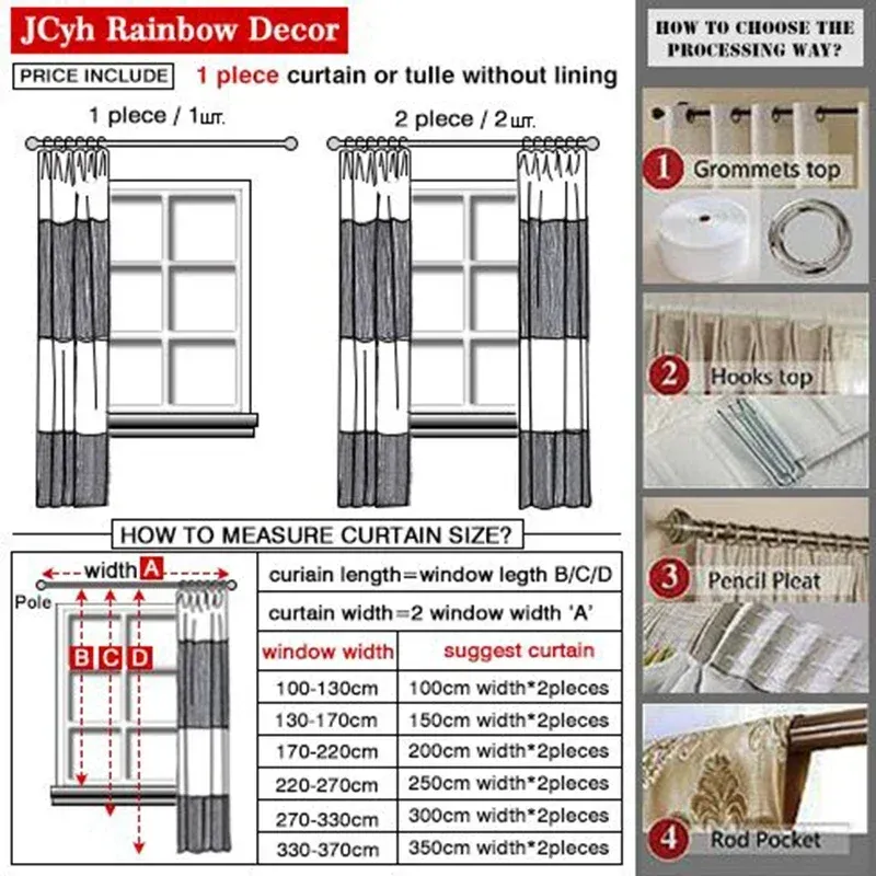 Linen Blackout Thermal Curtains 6