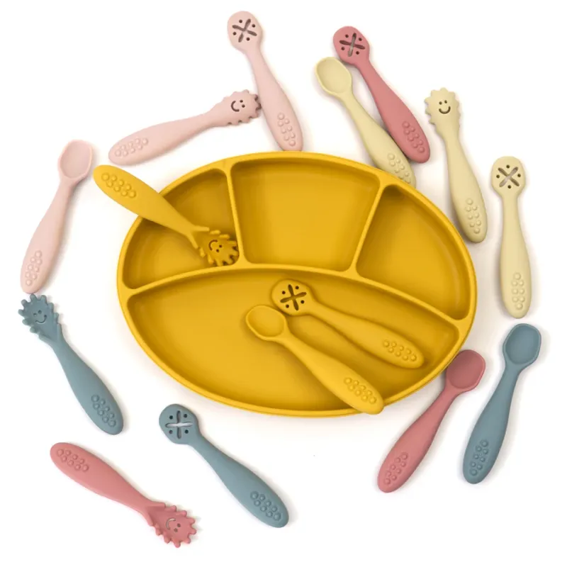3PCS Baby Learning Spoons Set 2