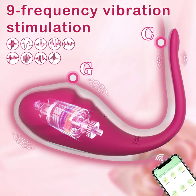 Wireless APP-Controlled Vibrating Egg 2