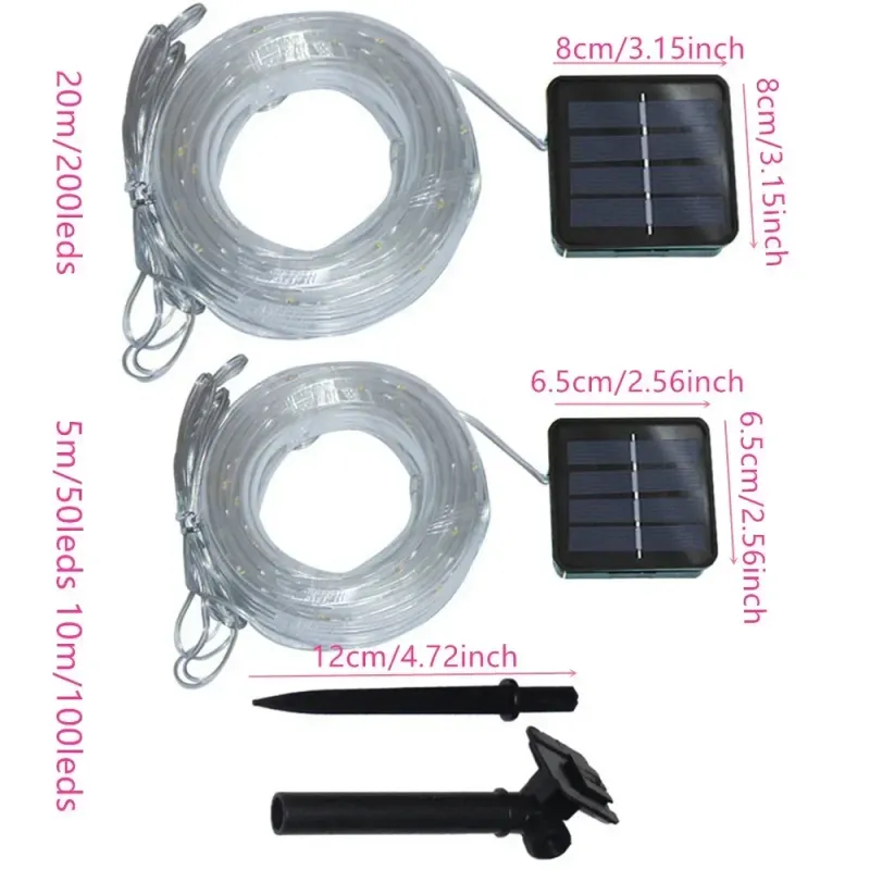 Solar Christmas Fairy Lights 6