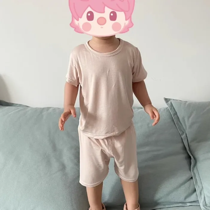 Baby Girls Modal Pajamas Set 5