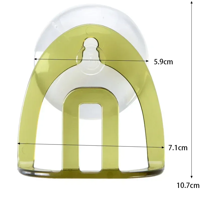 Green Suction Cup Sink Drain Rack 5