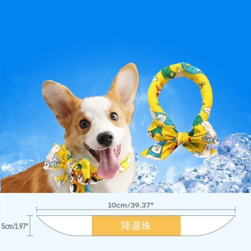 Cute Print Dog Cooling Collar 6