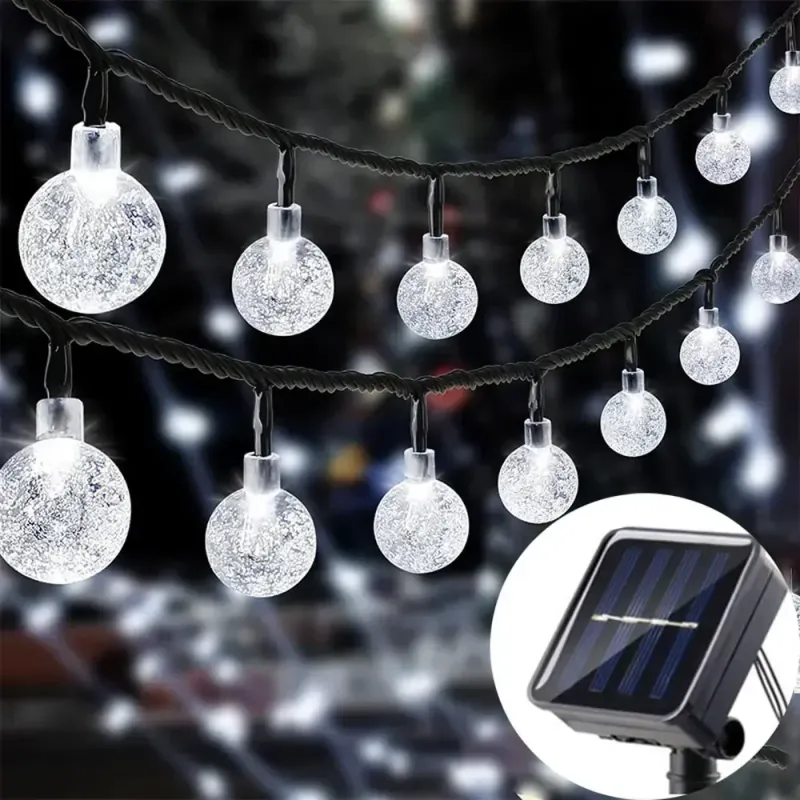 Solar Crystal Ball Fairy Lights 5
