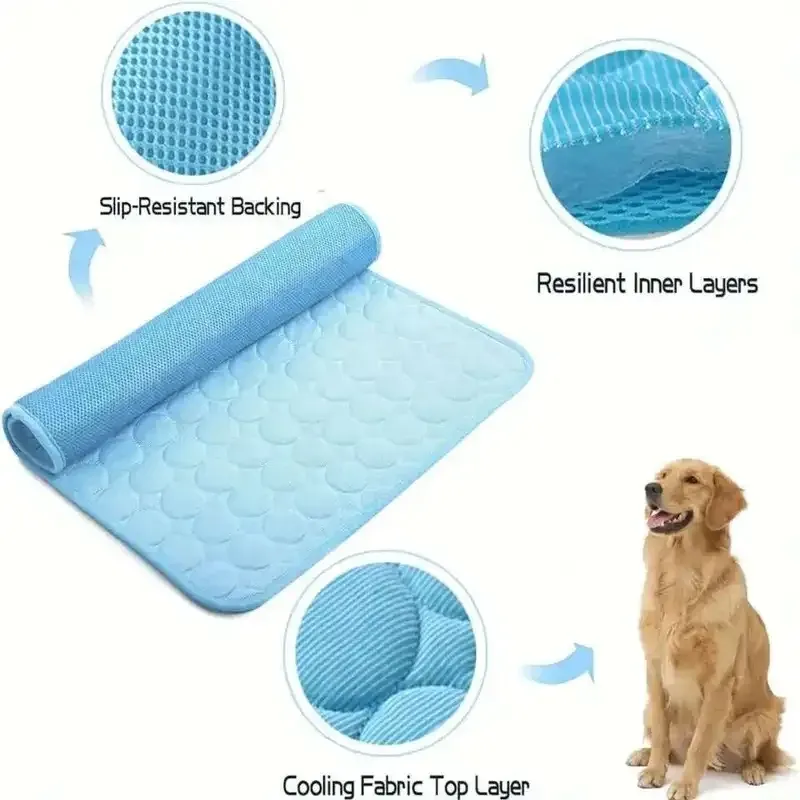 Ice Silk Cooling Pet Mat 3