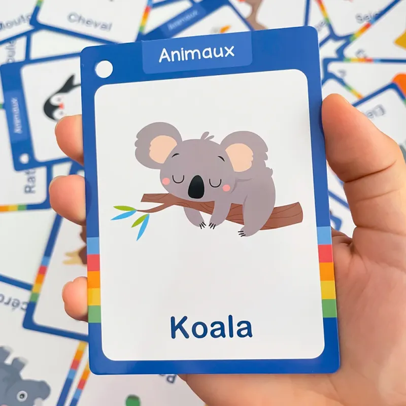 French Animals Vocabulary Flashcards 5