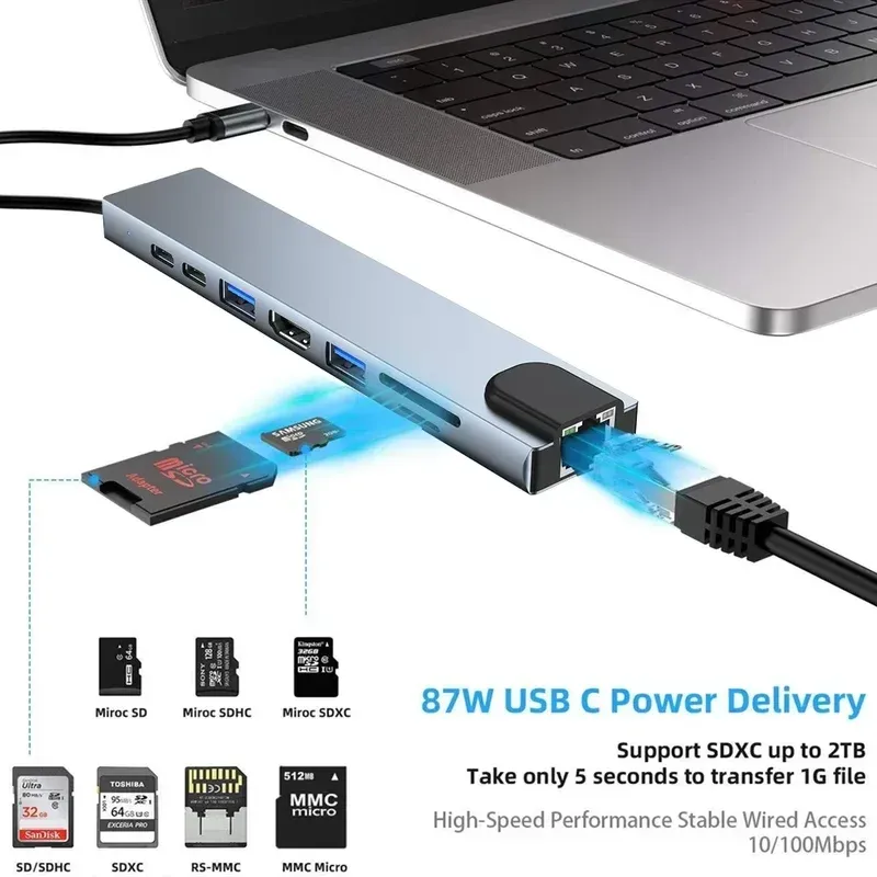 MacBook Air M1 Docking Station Hub 5