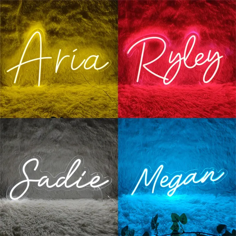 Custom LED Neon Name Sign 2