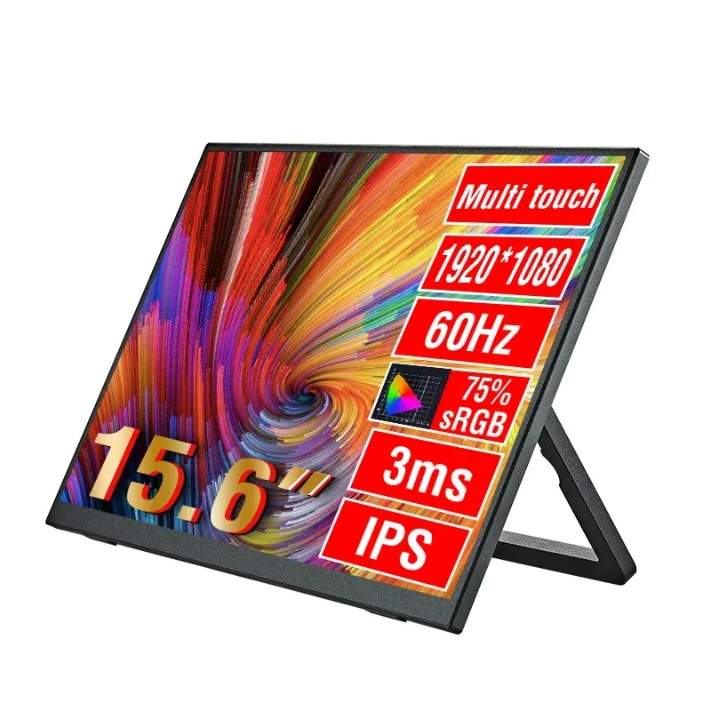 Anmite 15.6" Portable Touch Monitor 1