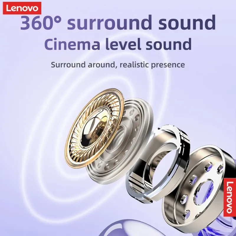 Lenovo TA410 Wireless Bluetooth Earphones 5