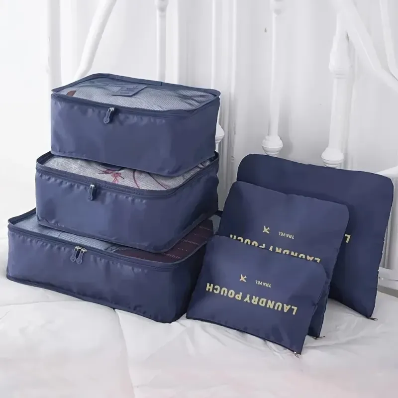 6pcs Travel Packing Cubes Set 6