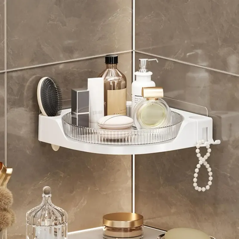 No-Drill Corner Shower Shelf 2
