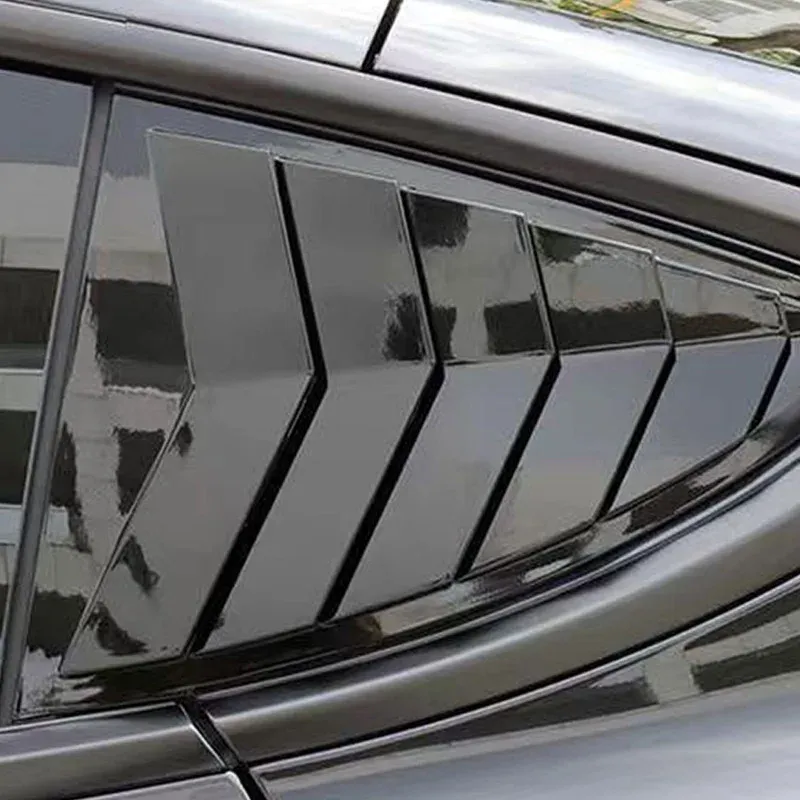 Tesla Model 3/Y Carbon Fiber Window Louvers 5
